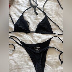 Frankie’s Bikinis Black Nick Bikini
